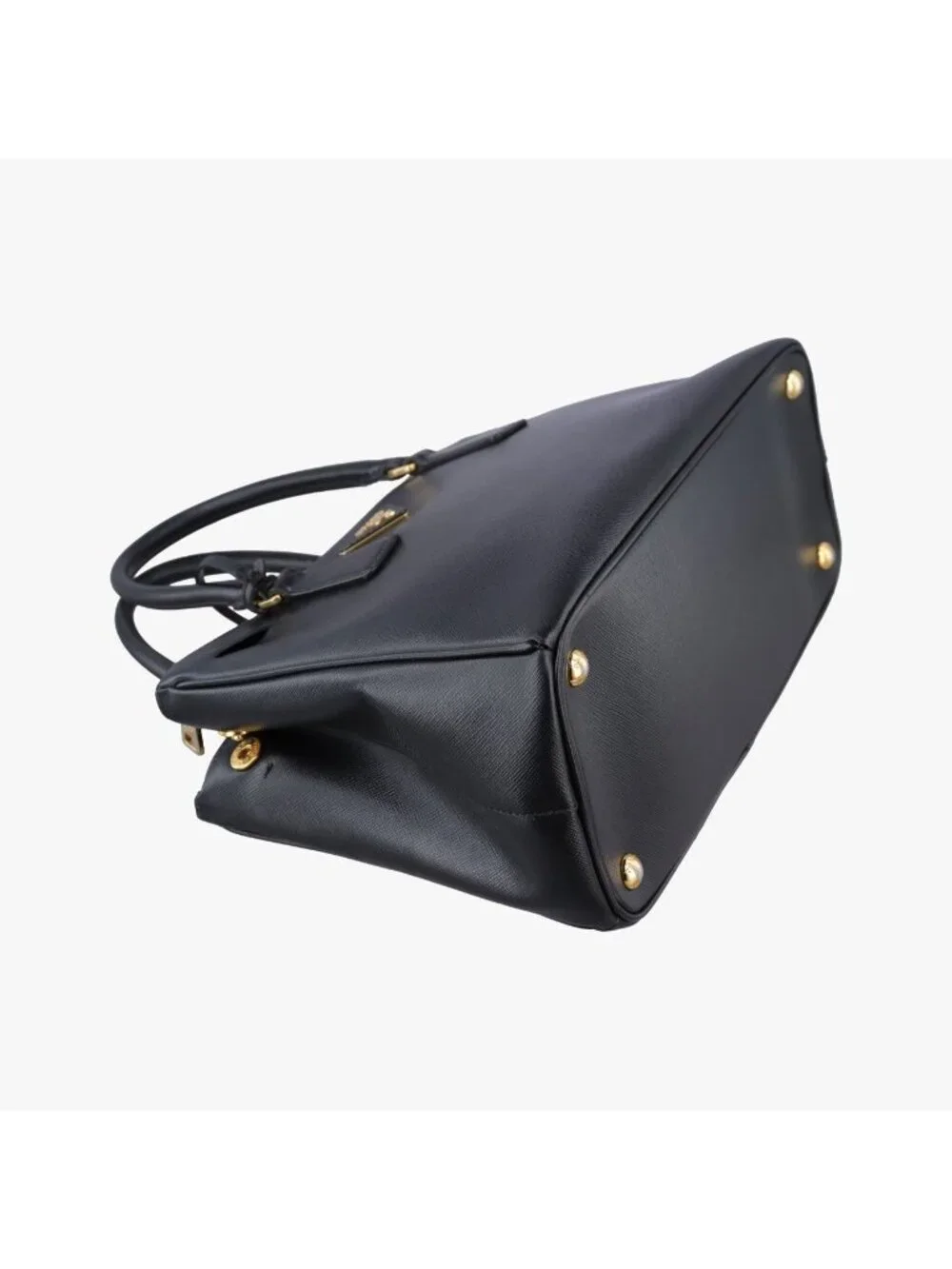 Prada Galleria Black Saffiano Leather 14 Shoulder